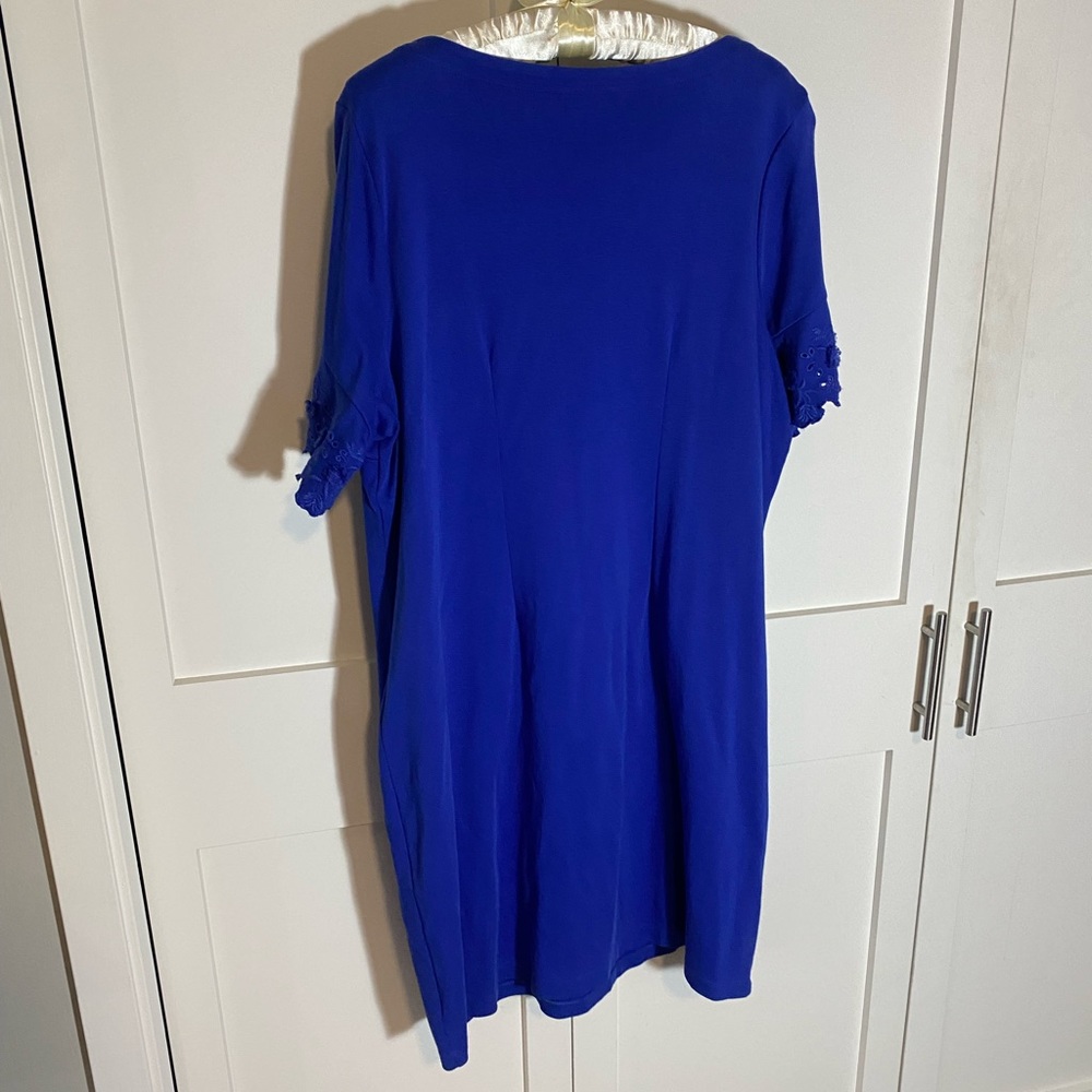Talbots Shift Dress with detailed Flowy sleeves